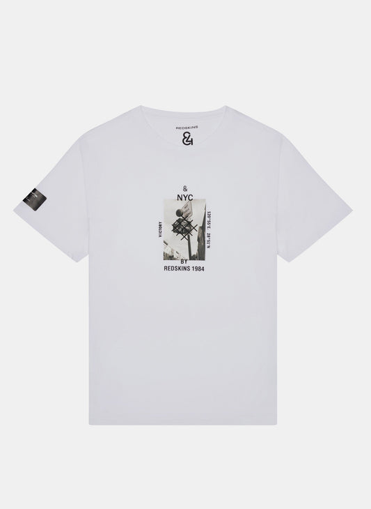 T-shirt blanc BALL QUICK