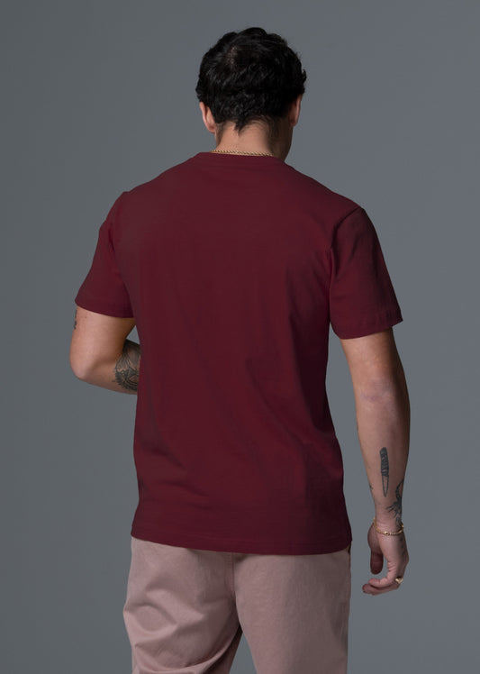 T-shirt rouge JONJON MARK