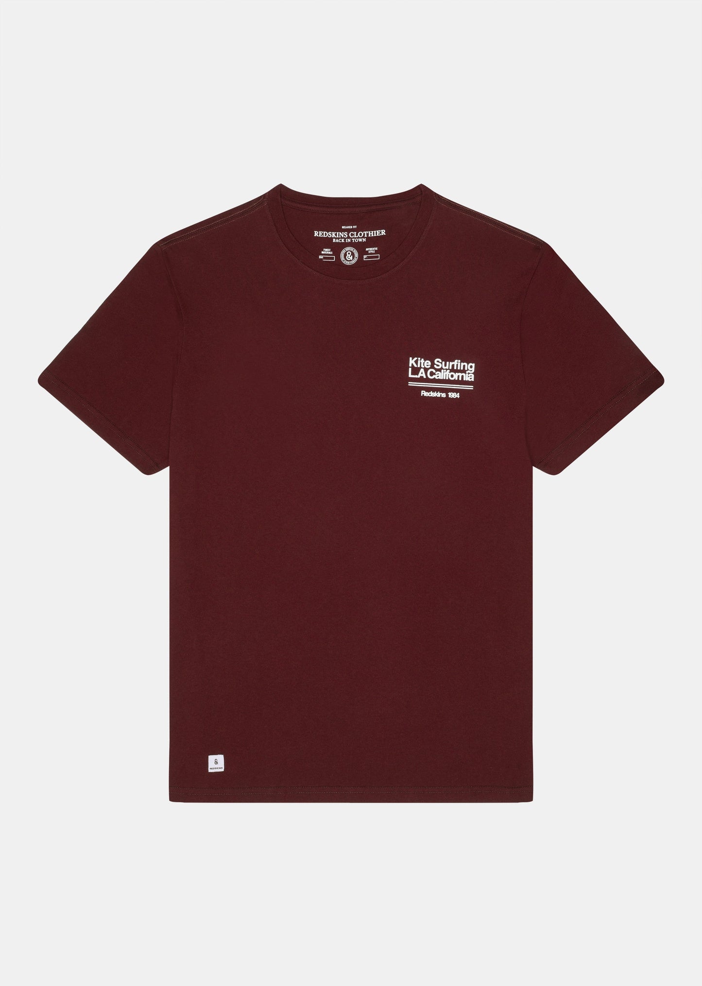 T-shirt rouge STUZ MAPS