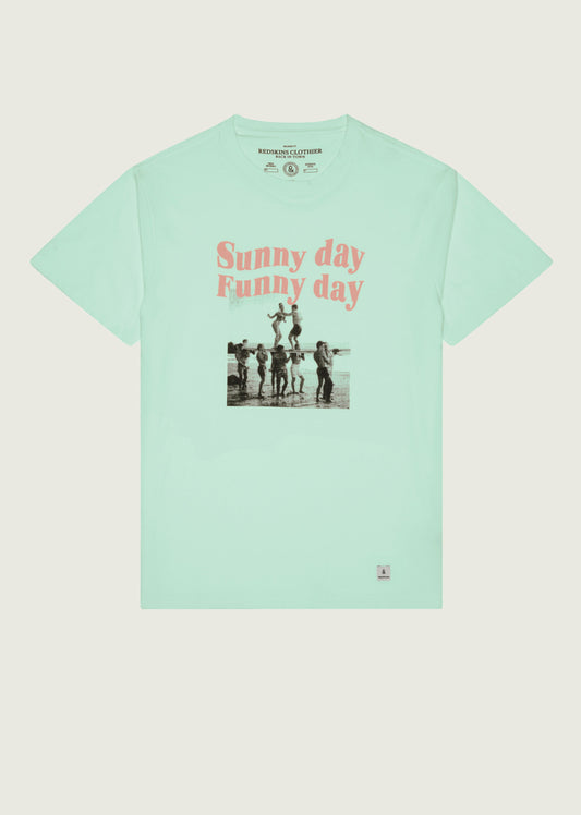 T-shirt vert STAIR MAPS