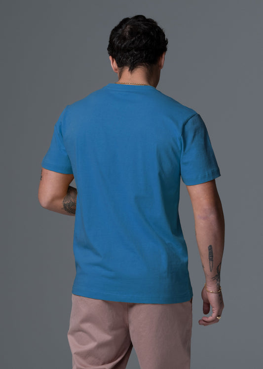 T-shirt bleu JONJON MARK