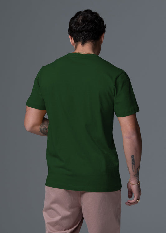 T-shirt vert JONJON MARK