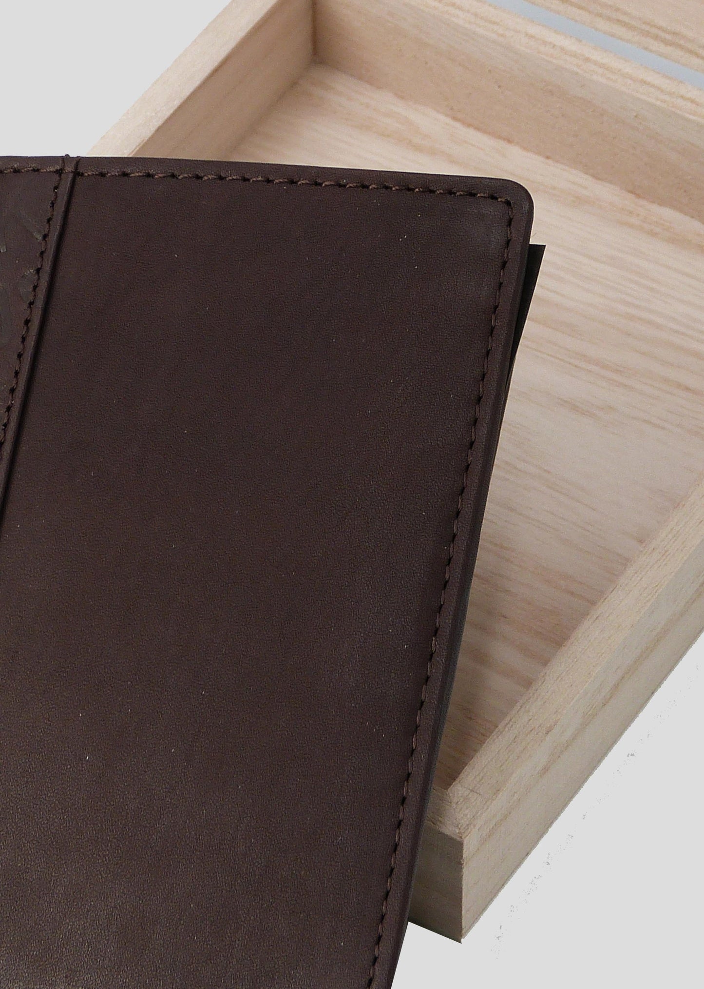 Porte Feuille marron JANSEN