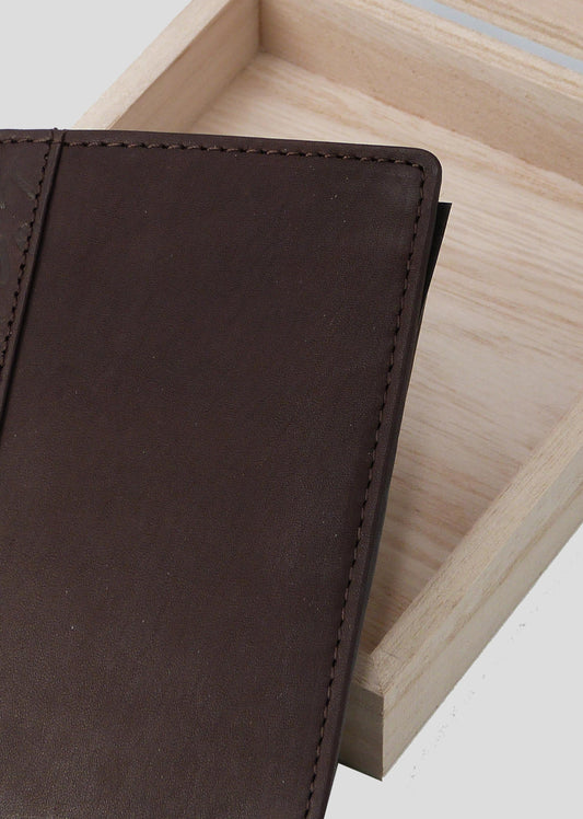 Porte Feuille marron JANSEN