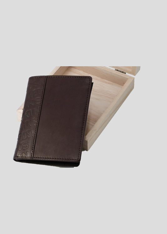 Porte Feuille marron JANSEN