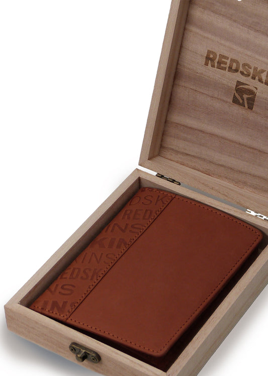 Porte Feuille cognac JANSEN