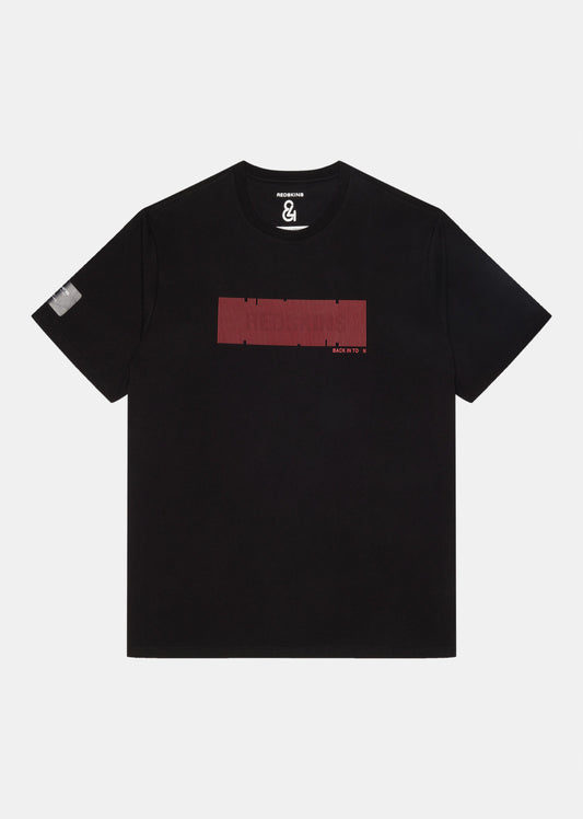T-shirt noir BARS QUICK