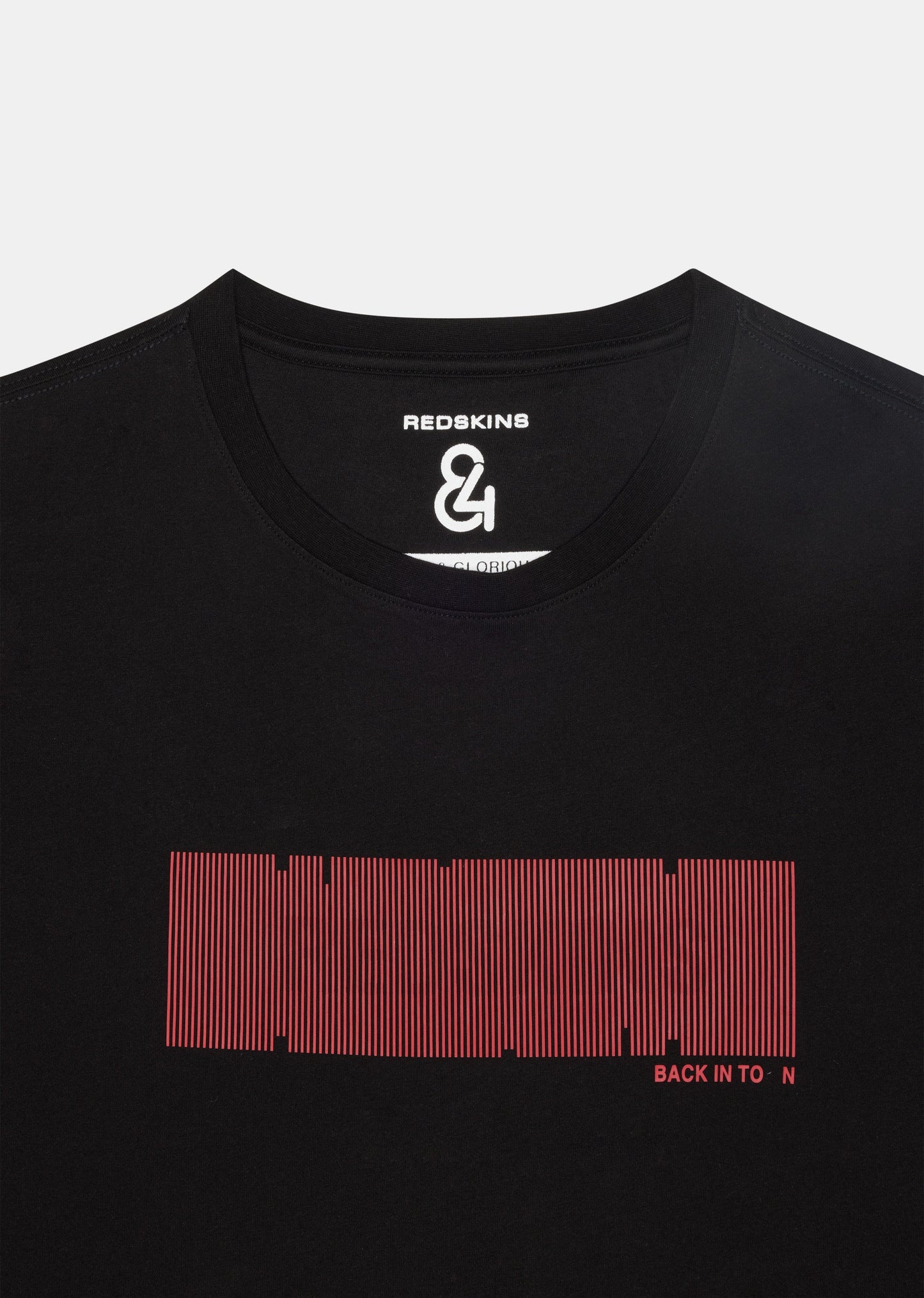 T-shirt noir BARS QUICK
