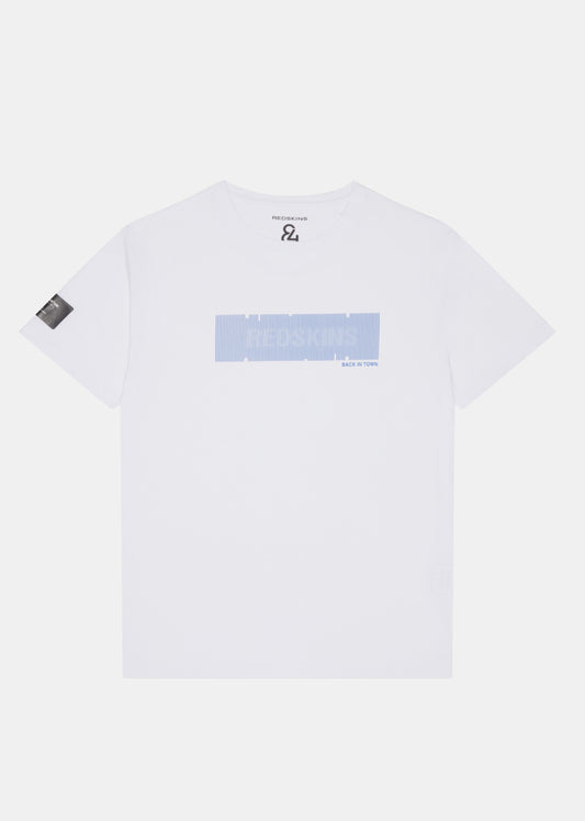 T-shirt blanc BARS QUICK