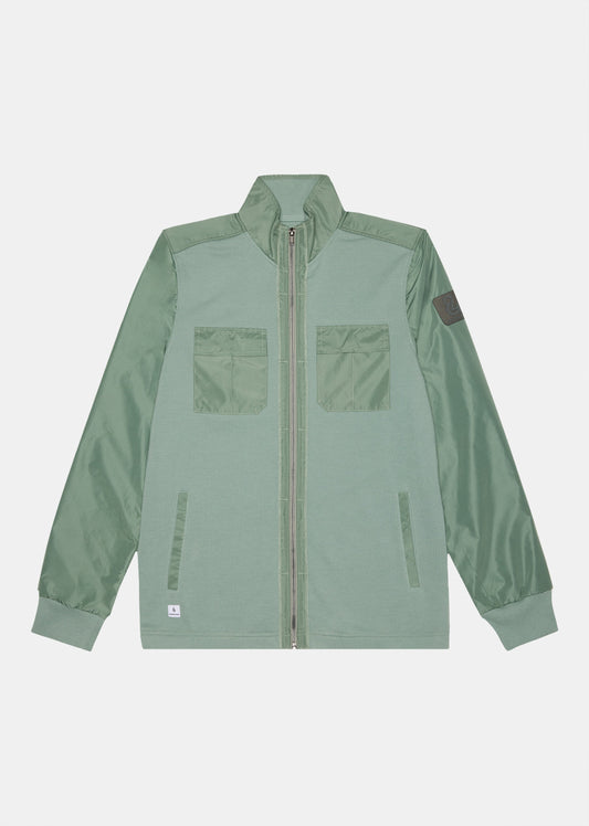 Sweatshirt vert CANVAS QUARK