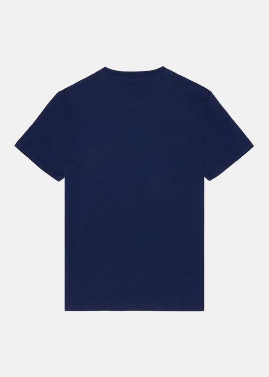 T-shirt bleu marine EXCLUSIF MARK