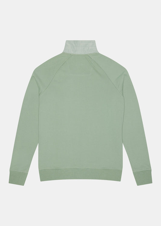 Sweatshirt vert PARIS QUARK