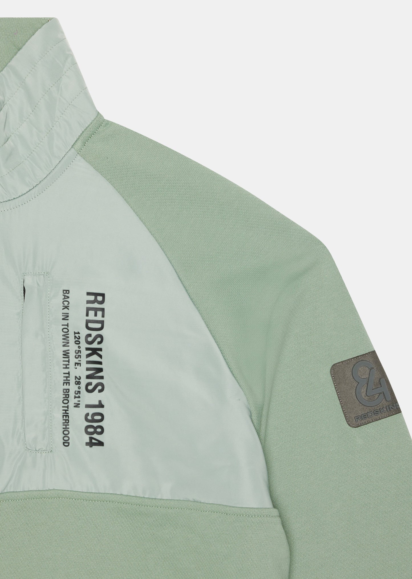 Sweatshirt vert PARIS QUARK