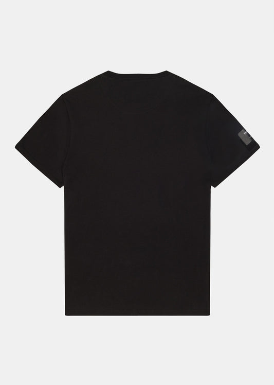 T-shirt noir SMOOTH QUICK