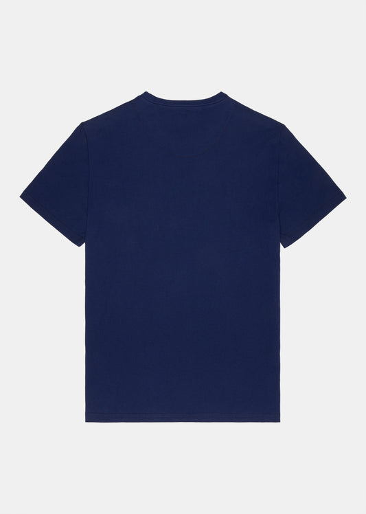 T-shirt bleu marine SPHAX MAPS
