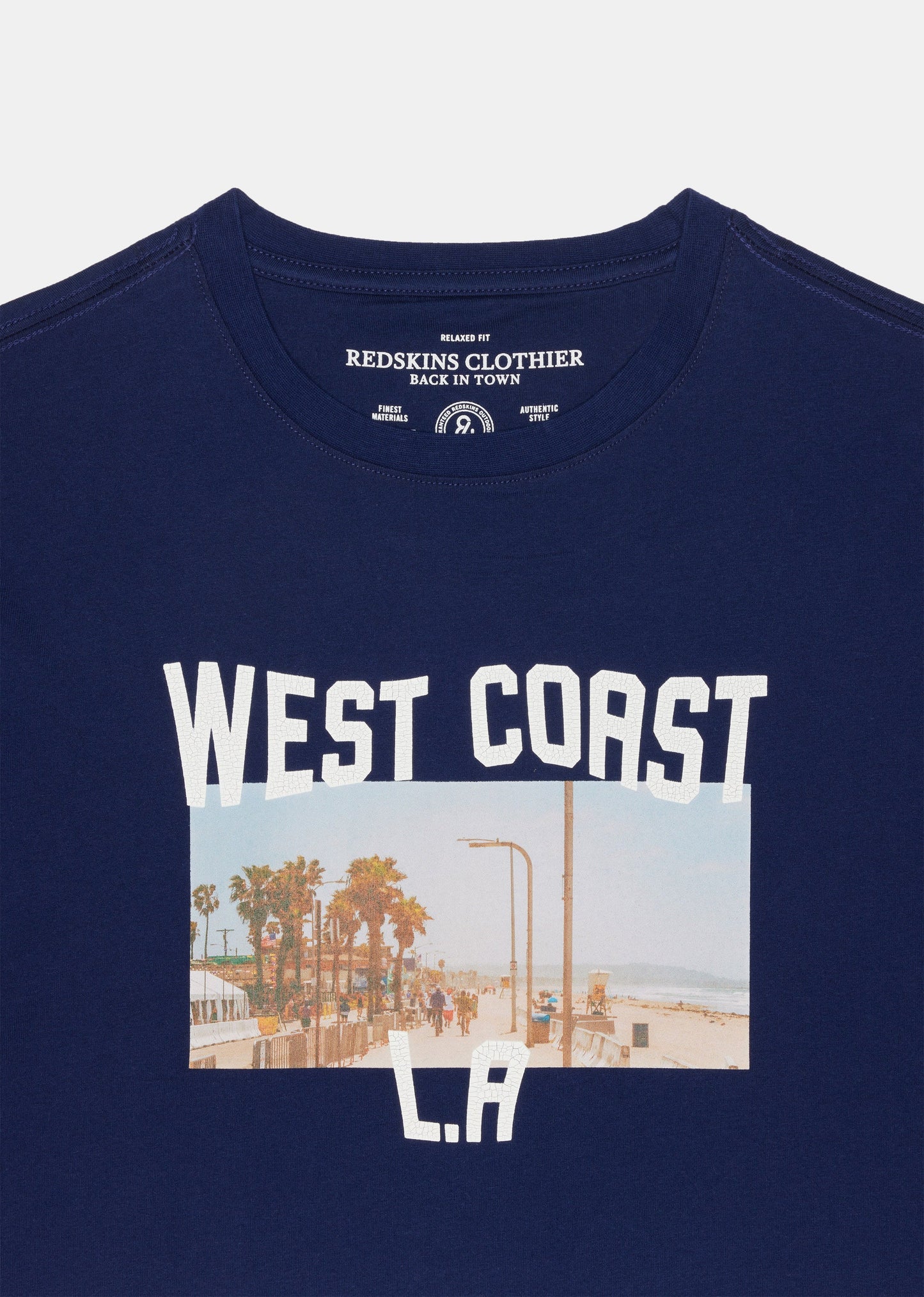 T-shirt bleu marine SPHAX MAPS