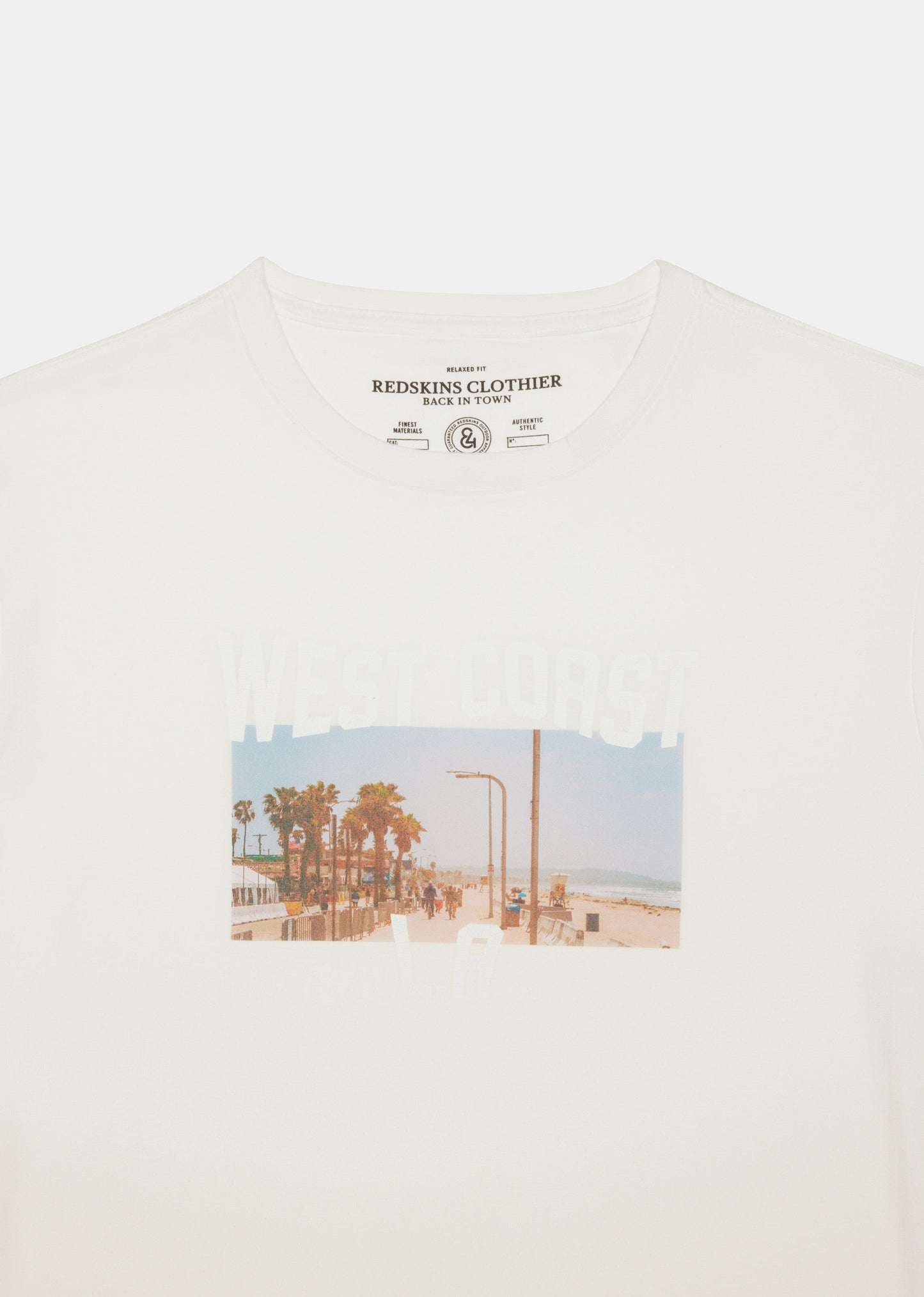 T-shirt blanc SPHAX MAPS
