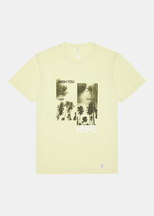 T-shirt jaune SPONGY MARK