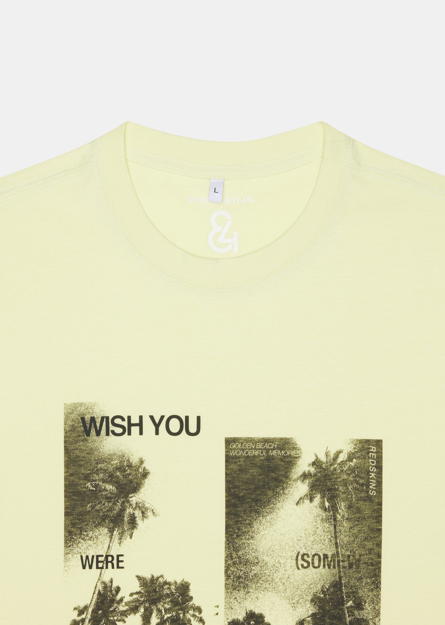 T-shirt jaune SPONGY MARK