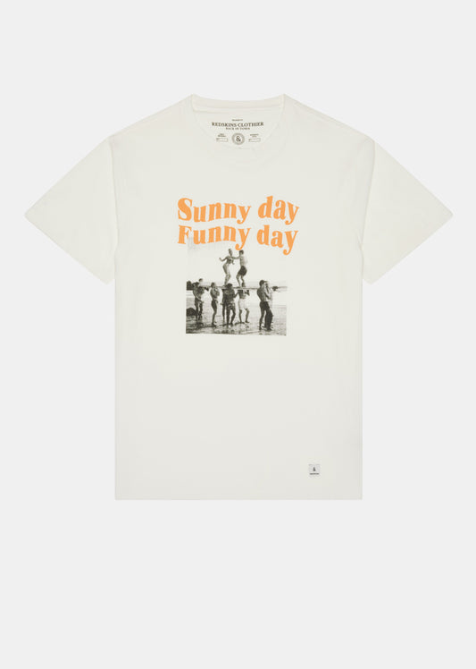 T-shirt blanc STAIR MAPS