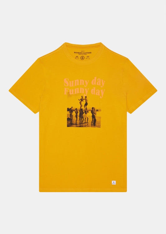 T-shirt orange STAIR MAPS
