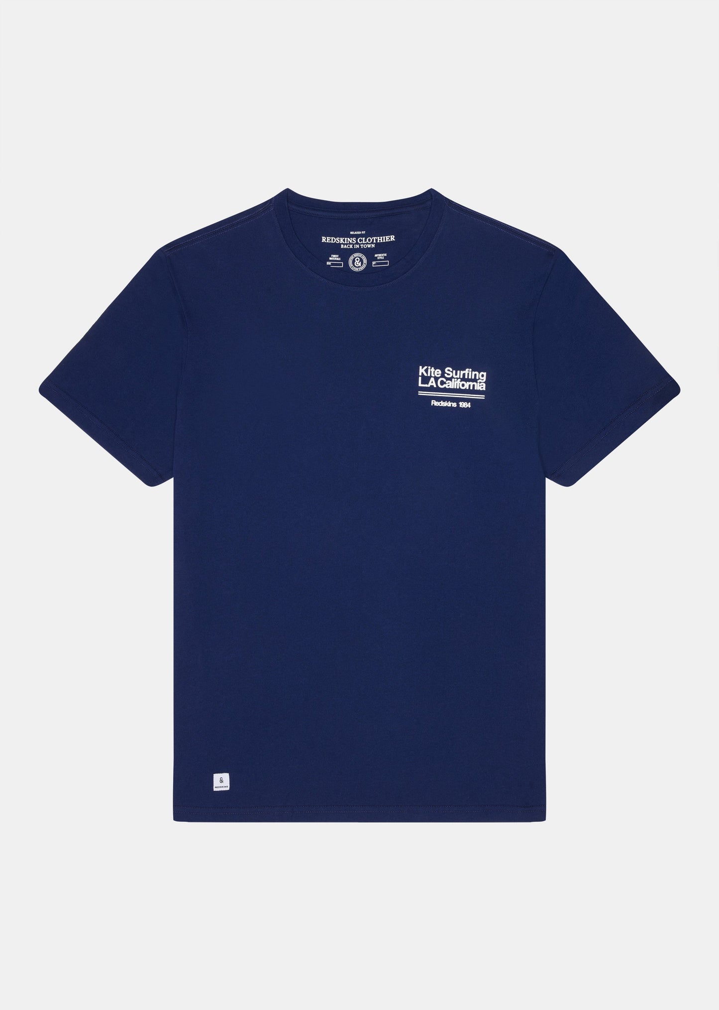 T-shirt bleu marine STUZ MAPS