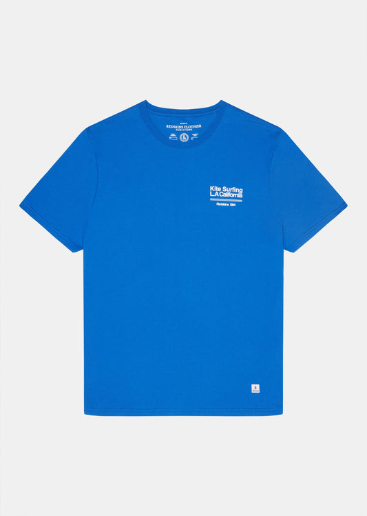 T-shirt bleu STUZ MAPS