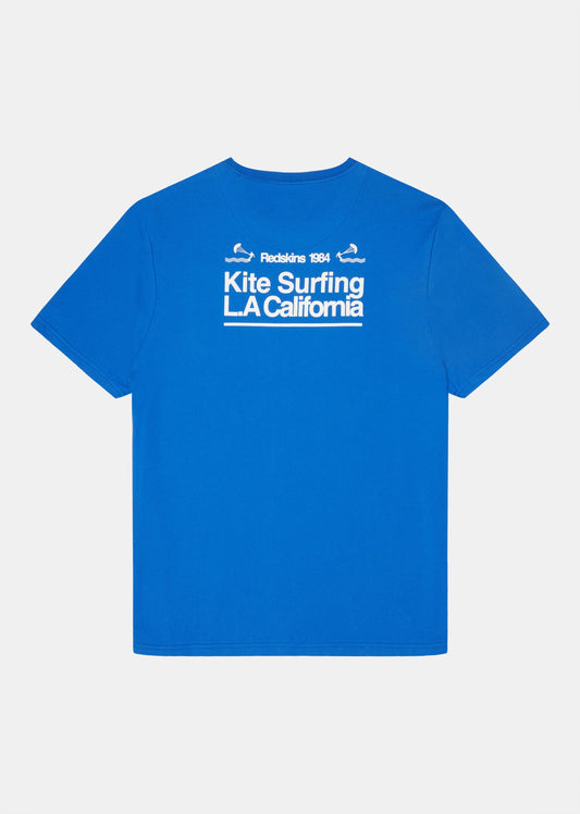 T-shirt bleu STUZ MAPS