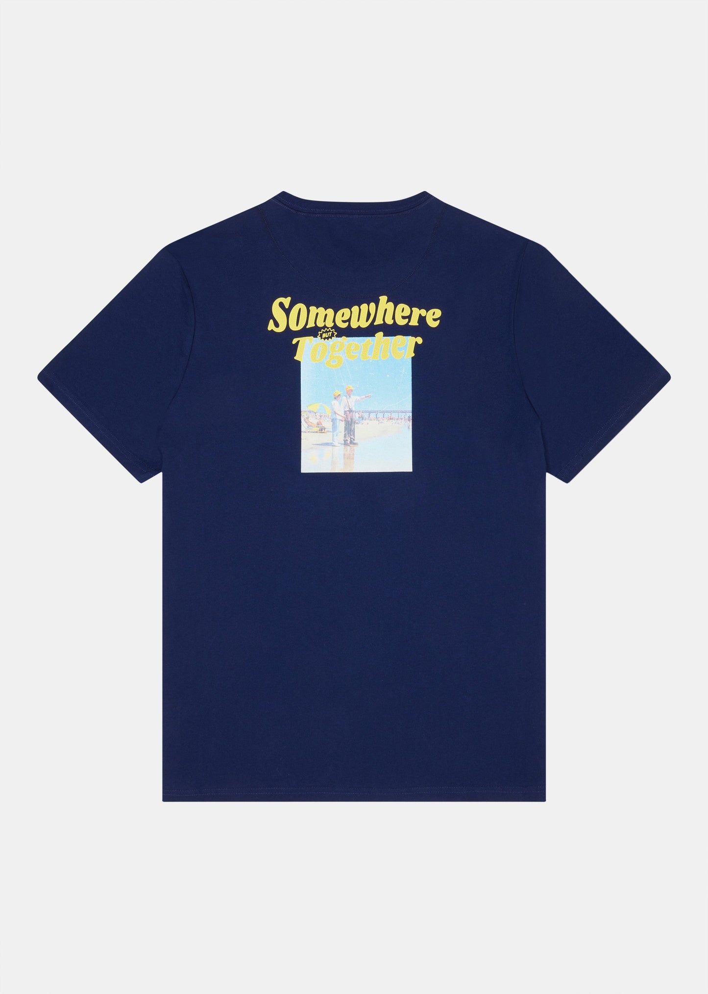 T-shirt bleu marine SUMMER MAPS
