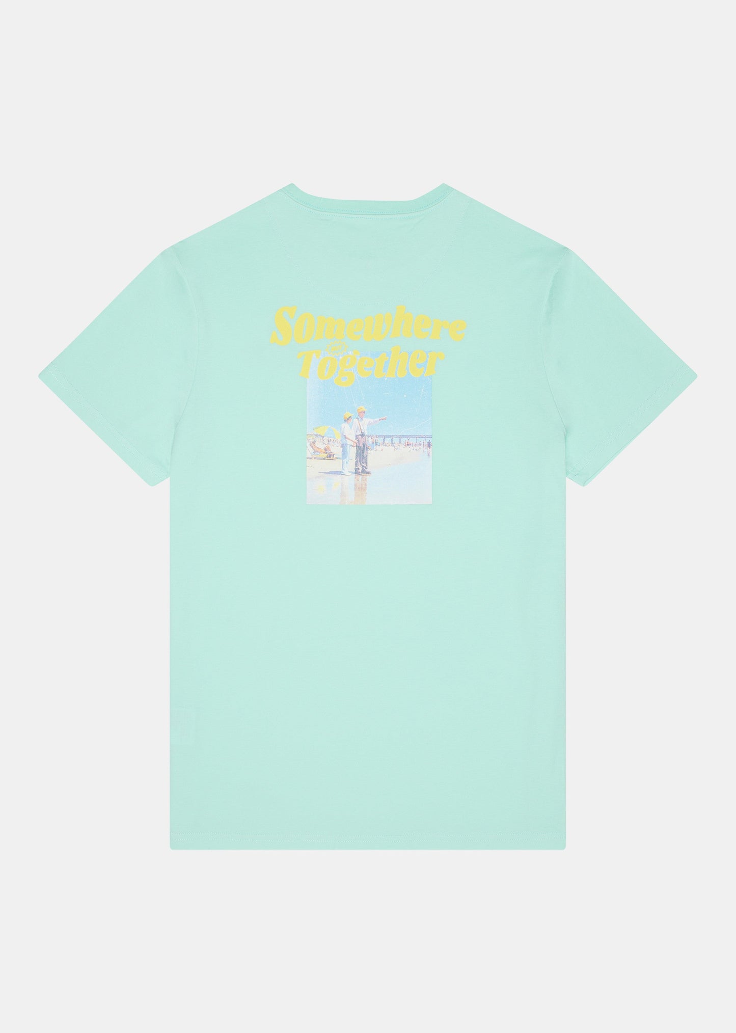 T-shirt vert SUMMER MAPS