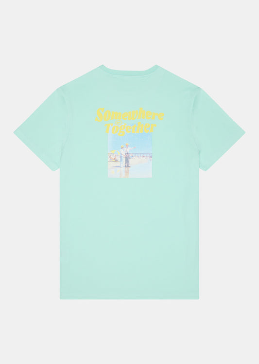 T-shirt vert SUMMER MAPS