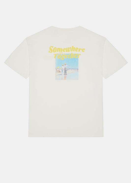 T-shirt blanc SUMMER MAPS