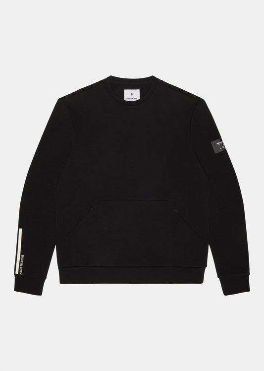 Sweatshirt noir TACTIC QUOTE