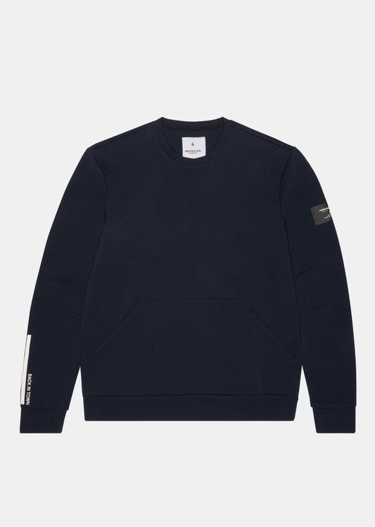 Sweatshirt bleu marine TACTIC QUOTE