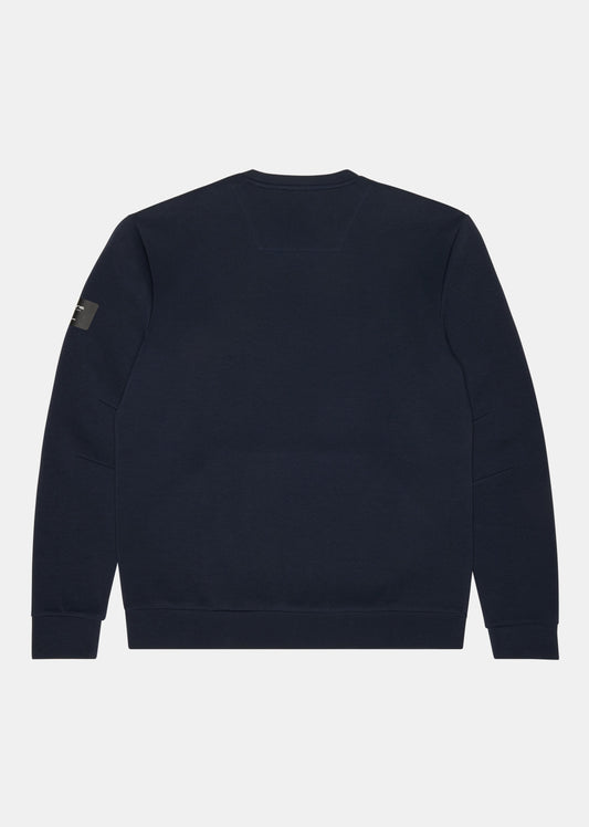 Sweatshirt bleu marine TACTIC QUOTE