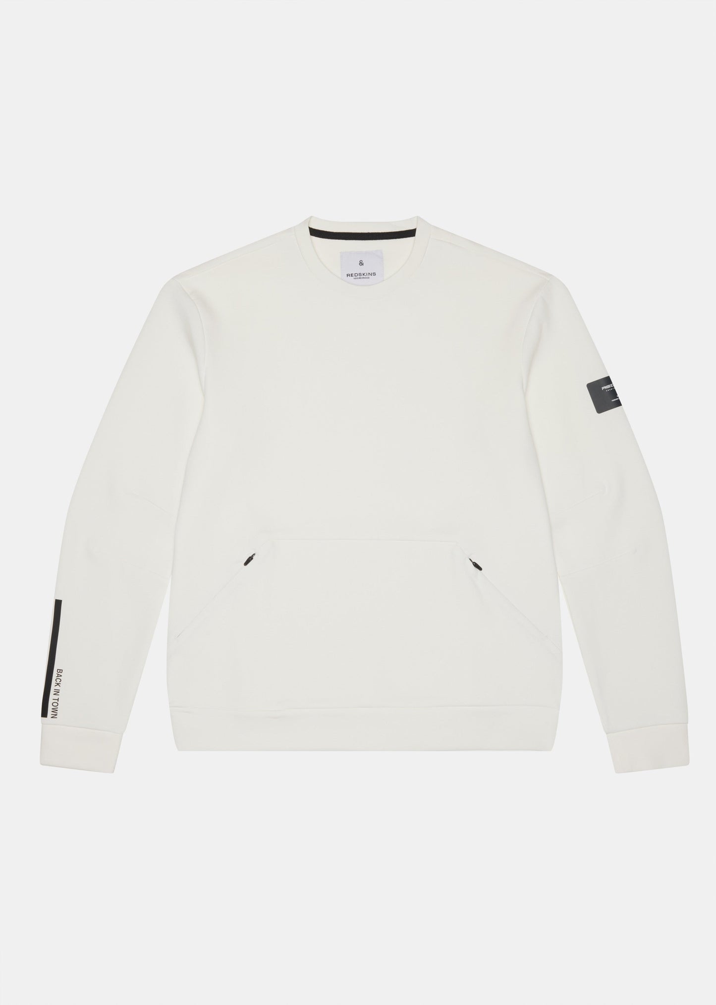 Sweatshirt blanc TACTIC QUOTE