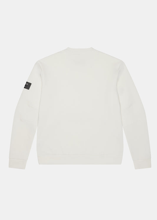 Sweatshirt blanc TACTIC QUOTE