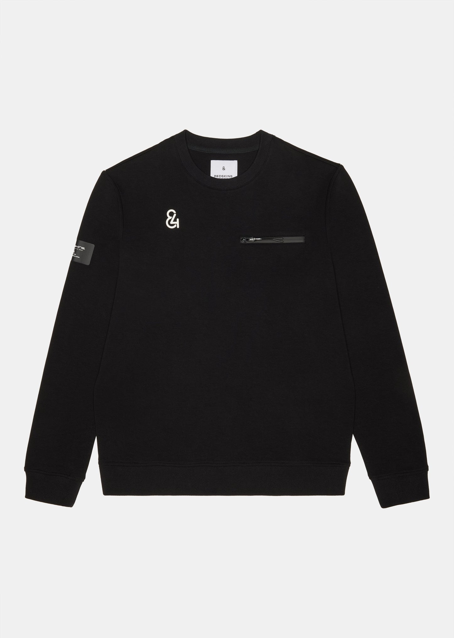 Sweatshirt noir TECH QUOTE