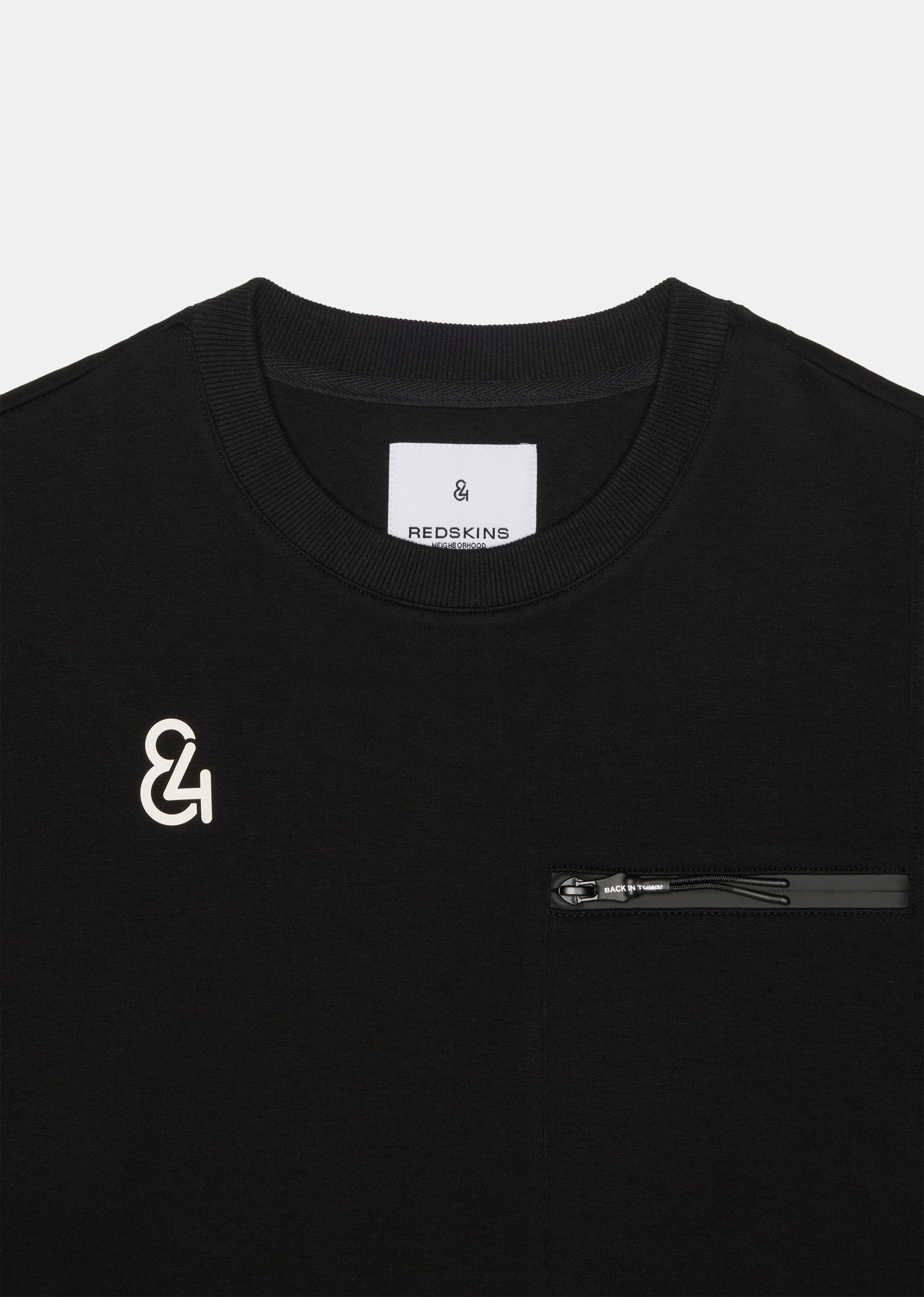 Sweatshirt noir TECH QUOTE