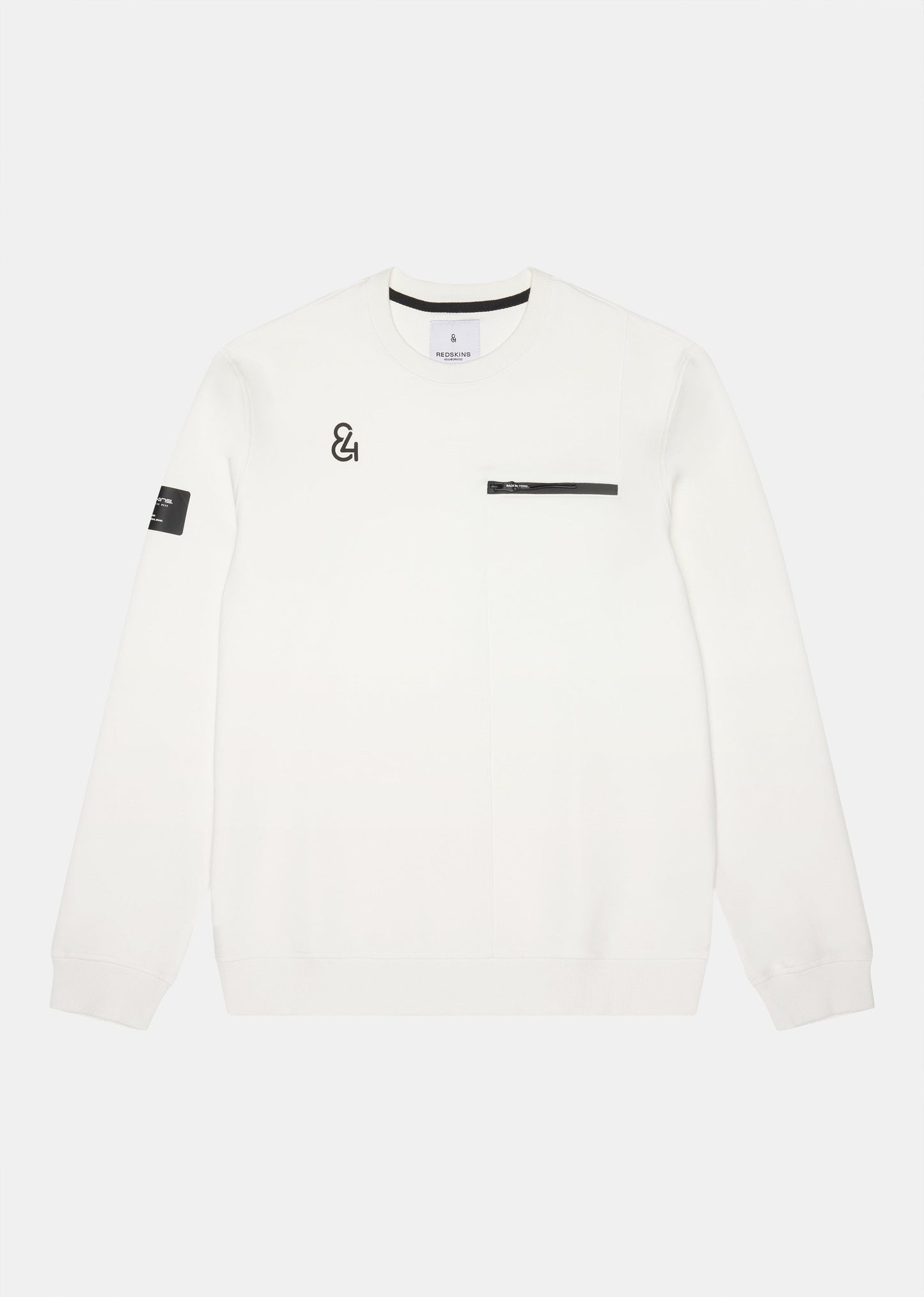 Sweatshirt blanc TECH QUOTE