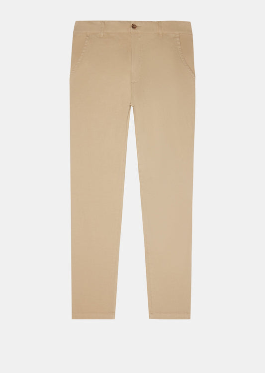 Pantalon beige TRAVIS JOYCE