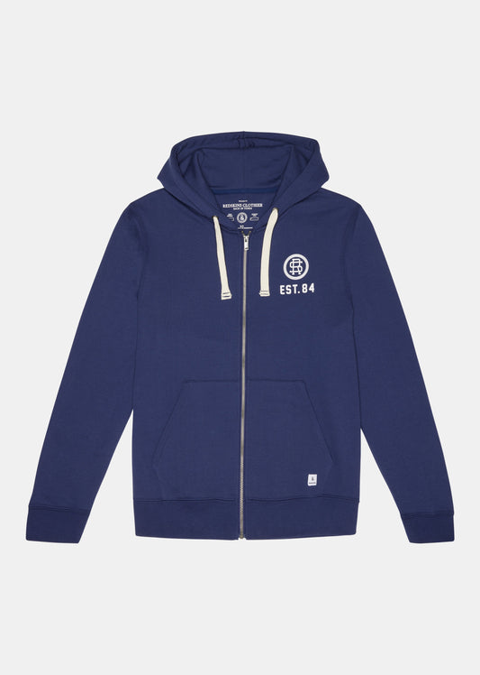 Sweatshirt bleu marine TURN MOST