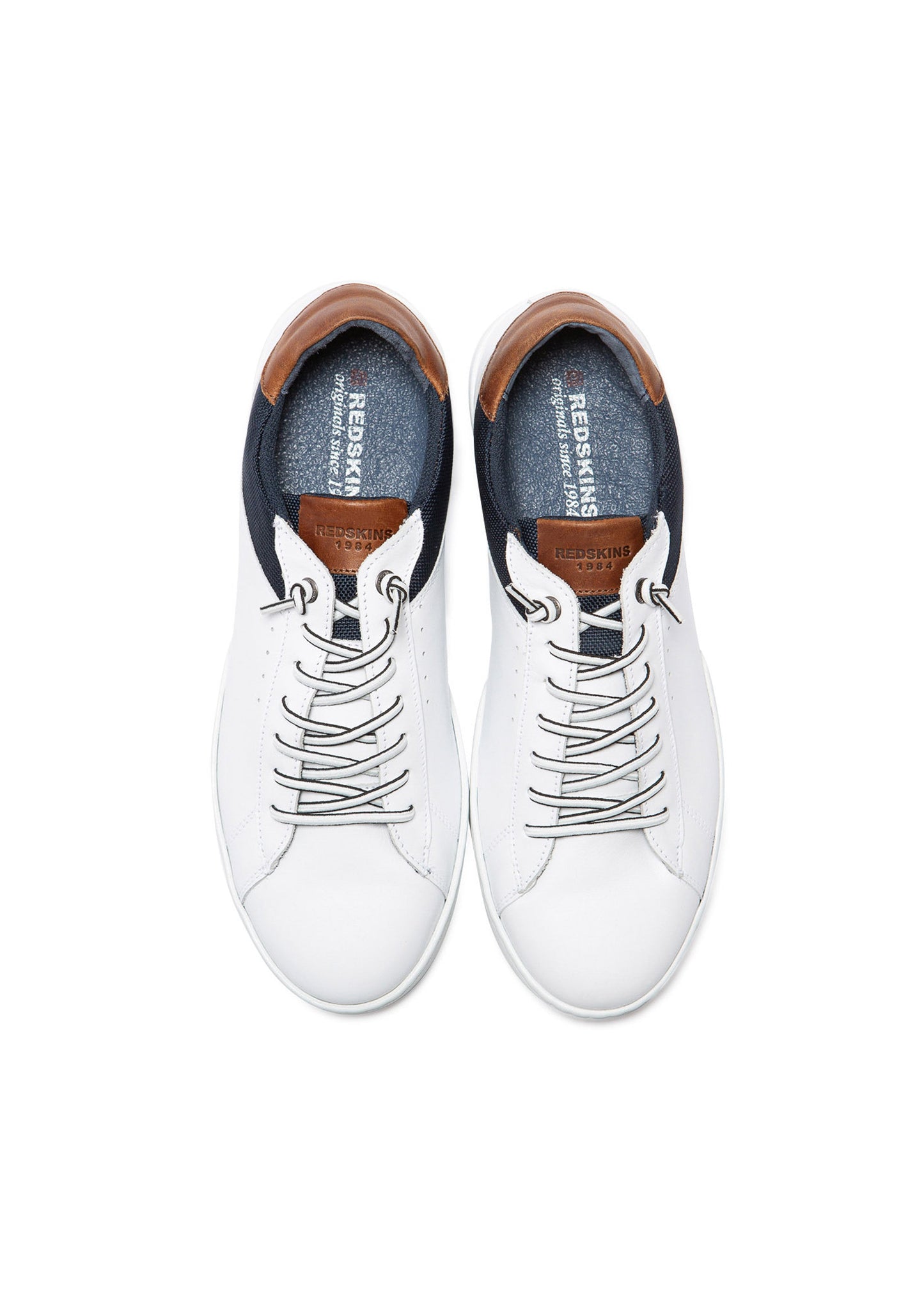 Baskets blanches / marines WESTER