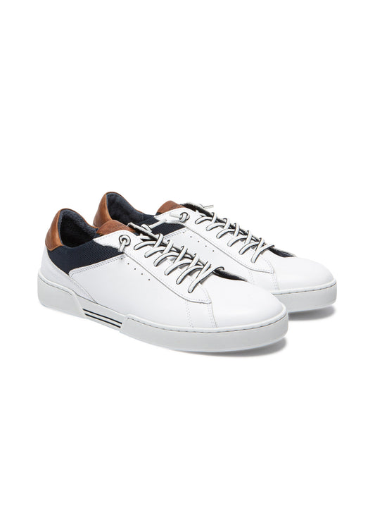 Baskets blanches / marines WESTER