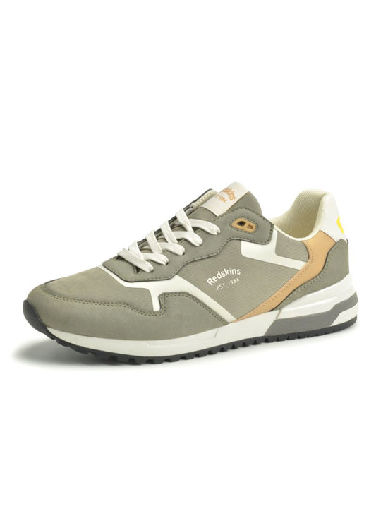 Baskets kaki / blanches / beiges OSTER