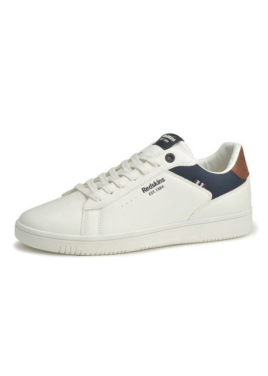 Baskets blanches / marines / cognacs GUNRAY