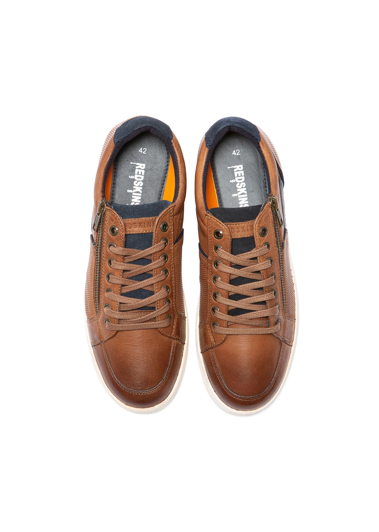 Baskets cognacs DISTRAIT