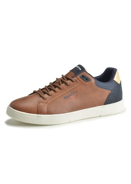 Baskets cognacs / marines / beiges CURSA
