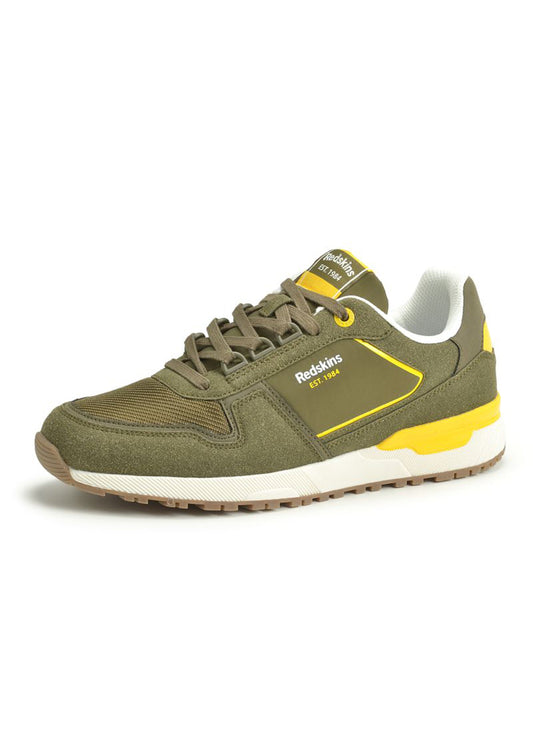 Baskets kaki / jaunes BRAMS