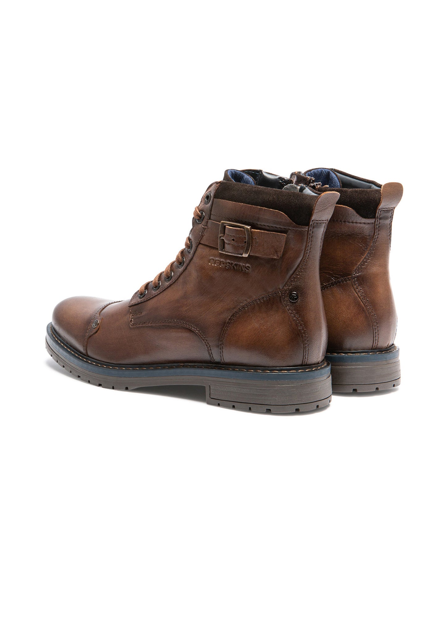 Boots cognac marron TENDANCE